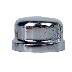 Price Cut Midland Metal 45475LFCP Cap, 1 in FIP, Bronze, Chrome-Plated