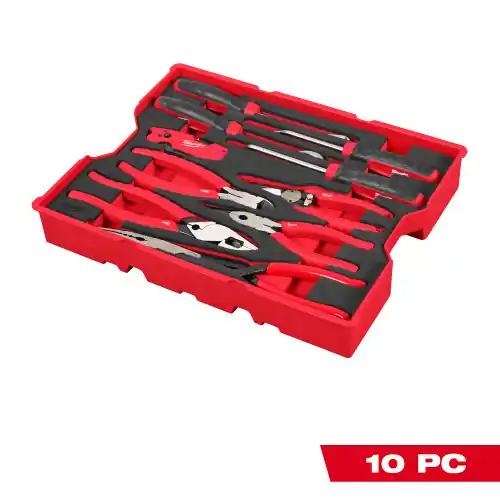 Seasonal Sale Milwaukee Tool 48-22-0159 10pc. Pliers & Pick Set with Tray for PACKOUT Drawers