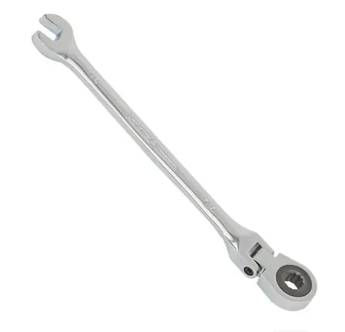 5/16" Proferred Flex Ratcheting Combination Wrench , Chrome Finish, Qty 1 Cheap