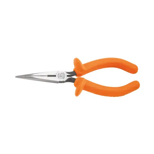 Klein Tools D203-6-INS Long Nose Pliers, Insulated, 6-Inch Direct From Factory
