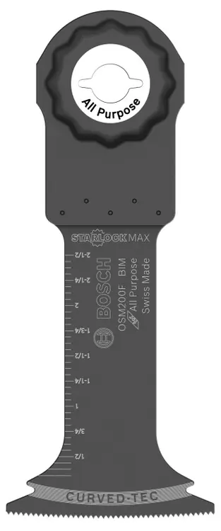 Exclusive Offer Bosch OSM200F 2 In. StarlockMax Oscillating Multi Tool Bi-Metal Plunge Cut Blade