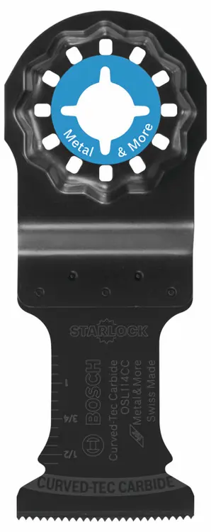 Bosch OSL114CC 1-1/4 In. Starlock Oscillating Multi-Tool Curved-Tec Carbide Extreme Plunge Blade Cheap