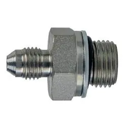 Midland Metal 7001-10-20 Straight Adapter, 5/8-in Male JIC x M20 Male Metric ORR, Steel Popular