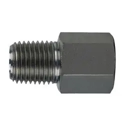 Midland Metal 7033-12-04 Adapter, 3/4-in Male NPT x 1/4-in Female BSPP, Steel Markdown