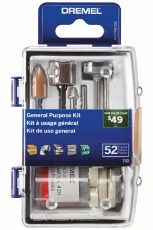 Certified Dremel 730-01 52-Piece General Purpose Accessory Micro Kit