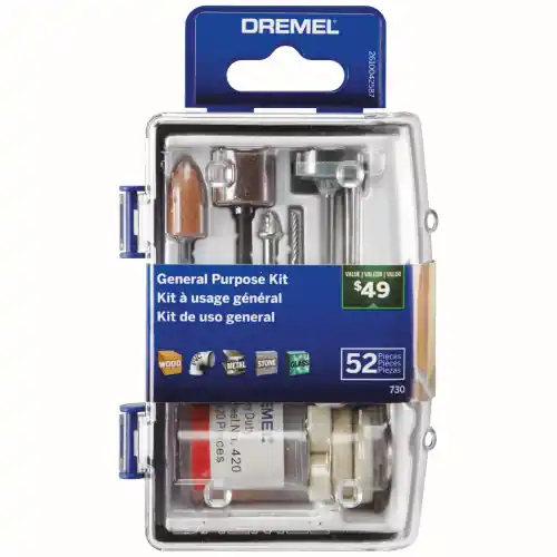 Certified Dremel 730-01 52-Piece General Purpose Accessory Micro Kit
