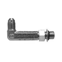 Sale Midland Metal 6801LLLNWO4 Extra Extra Long 90-deg Elbow, 1/4-in Male JIC x 1/4-in Male Adjustable O-Ring Boss