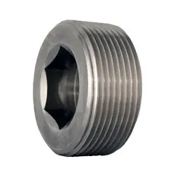 Midland Metal 63677MS SP114 Solid Hex Socket Plug, 1-1/2-in MPT, 316 Stainless Steel Super Sale