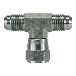 Affordable Midland Metal 660055 Swivel Branch Tee, 5/16-in Male JIC x 5/16-in Male JIC x 5/16-in Female JIC Swivel, Steel