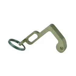 Exclusive Offer Buchanan Rubber HSL-300-B Locking Handle, 3 in, Brass, For Use With 3 to 4 in Camlock