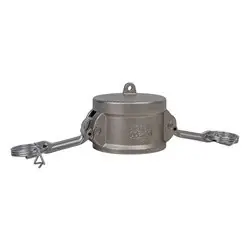 Authentic Midland Metal Economy Series E-CDC-150-SS1 Dust Cap, 1-1/2-in Female Coupler, Stainless Steel