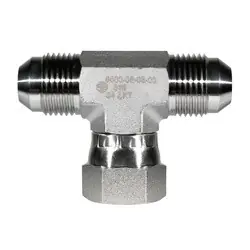 Get Yours STAINLESS ADAPTERS SS6600-20-20-20 Swivel Branch Tee, 1-1/4-in Male JIC x 1-1/4-in Male JIC x 1-1/4-in Female JIC Swivel