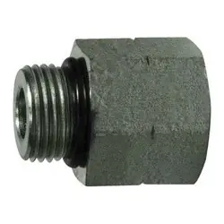 Special Discount Midland Metal 6410O2024 Reducer/Expander, 1-1/4-in Male O-Ring Boss x 1-1/2-in Female O-Ring Boss, Steel