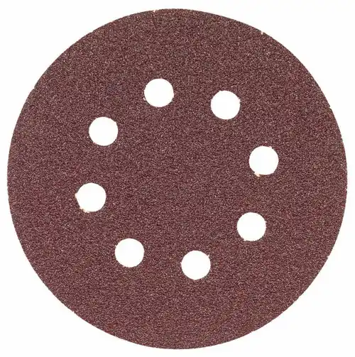 Bosch SR5R060 5 pc. 60 Grit 5 In. 8 Hole Hook-And-Loop Sanding Discs (5 Pack) One Day Deal