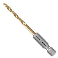 Premium Bosch TI4135IM 12 pc. 1/8 In. Impact Tough Titanium Nitride Coated Drill Bits