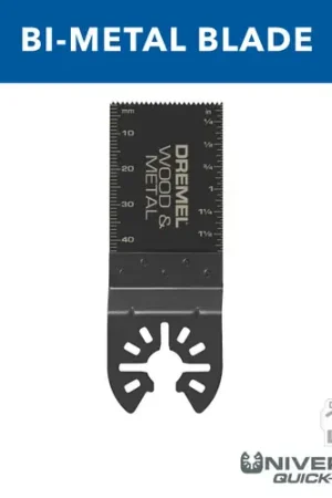 New Arrival Dremel MM482 1-1/4 In. Wood and Metal Flush Cutting Oscillating Blade