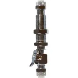 Midland Metal 20401 Single End Shut-off Connector, 1/4 in Tube OD x 1/4 in Tube OD, Brass Discount