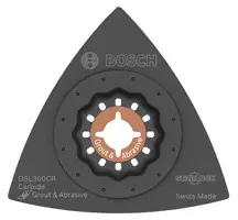 Bosch OSL300CR 3 In. Starlock Oscillating Multi Tool Carbide Grit Delta Rasp Mega Sale