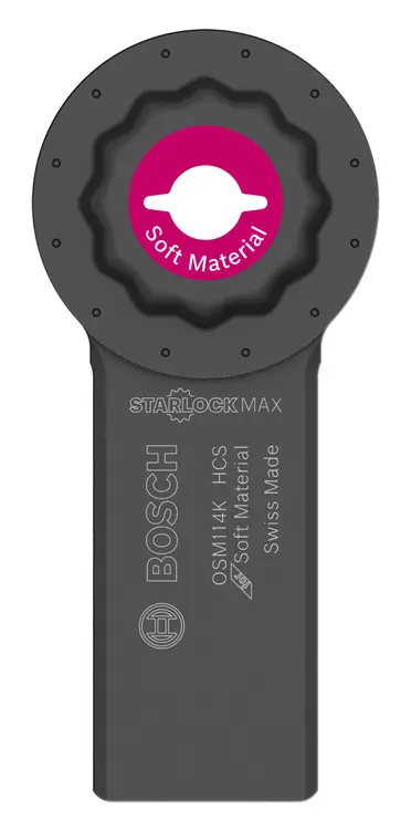 Fresh Stock Bosch OSM114K 1-1/4 In. StarlockMax Oscillating Multi Tool Sealant Knife