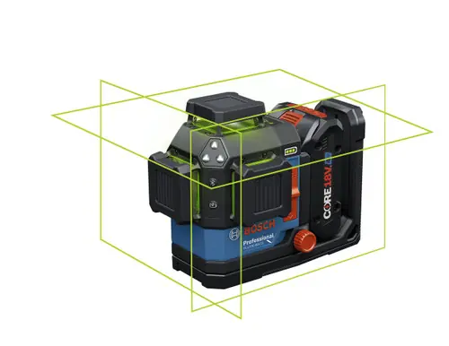 Bosch GLL330-80CGL 18V 360º Connected Green-Beam Three-Plane Leveling and Alignment Laser with (1) 4 Ah Battery Low Price