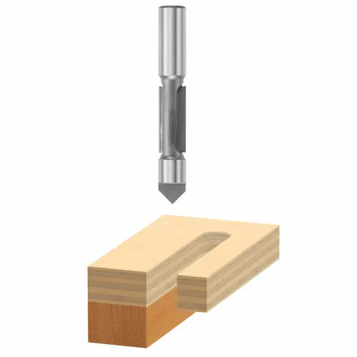 Bosch 85429M 1/2 In. x 1-3/16 In. Carbide Tipped 2-Flute Pilot Panel Bit Crafted