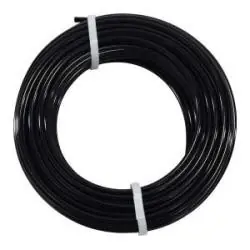 Low Price Midland Metal 73326BM Tubing, Nylon, 4 mm ID, 6 mm OD, 100 m L, Black