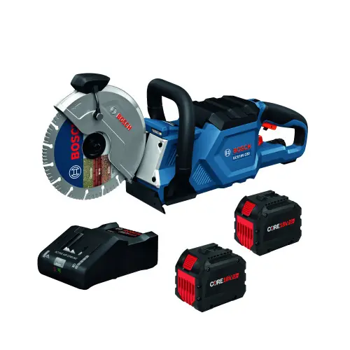 Bosch GCS18V-230N212 18V Brushless 9 In. Cutoff Saw Kit with (2) CORE18V 12 Ah Batteries Best Seller