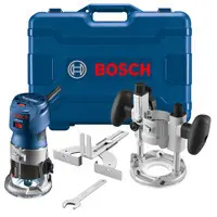 Bosch GKF125CEPK Colt 1.25 HP (Max) Variable-Speed Palm Router Combination Kit Big Sale