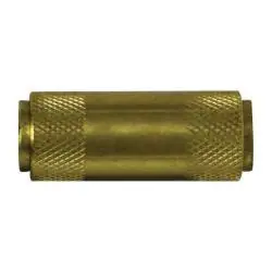 Midland Metal 621000M D.O.T. Union, 10mm Push-to-Connect x 10mm Push-to-Connect, Brass Crafted