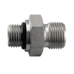 Midland Metal 7062-16-16 Adapter, 1-in Male O-Ring Boss x 1-in Male BSPP, Steel Low Price
