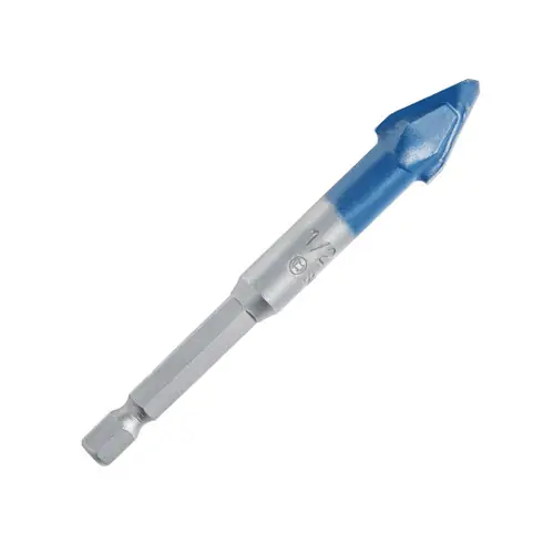 New Release Bosch PTBX12 1/2 In. x 5 In. Porcelain Tile Drill Bit