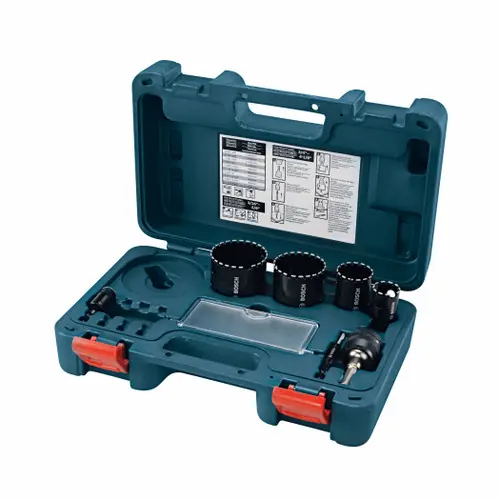 High Quality Bosch HDG7 7 pc. Diamond Hole Saw Set (7 Pack)