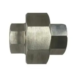 Midland Metal 63605B1 Barstock Union, 1 in FPT x 1 in FPT, Stainless Steel, 1000 lb Fan Favorite