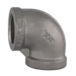 Buy Online Midland Metal 62101MS SP-114 90-deg Elbow, 1/4-in Female NPT x 1/4-in Female NPT, 304 Stainless Steel