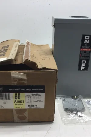 GE/General Electric TG3222R 60 Amp 2 Pole 120/240V Fusible Safety Switch In Demand