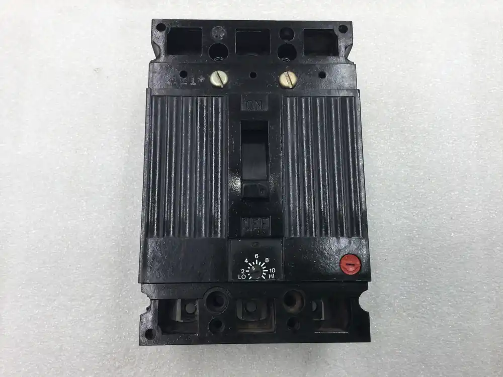 Top Rated GE TEC36050 50 Amp 3 Pole 600V Circuit Breaker w/Amp Trip - Cosmetic Flaw