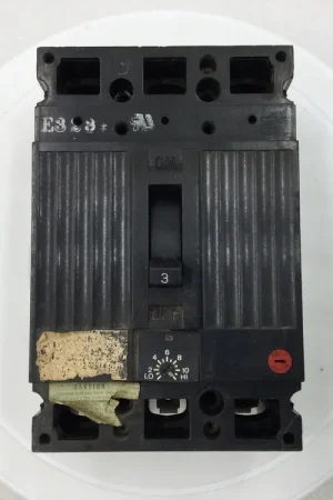GE/General Electric 3 Amp 3 Pole Molded Case Circuit Breaker w/ Adjustable Trip Save Now