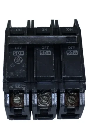 Price Drop GE/General Electric THQC32050WL 50 Amp 3 Pole 240v Bolt on Circuit Breaker