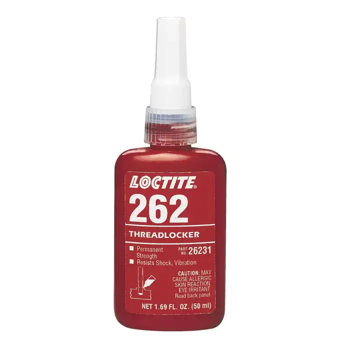 LOCTITE 26231 High Anaerobic Thread Locker - Strength Red, 50 ml. Size Fast Shipping