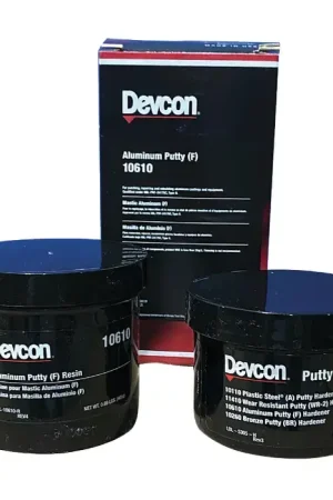Top Rated DEVCON 10610 1 lb. Size Aluminum Putty (F) Epoxy