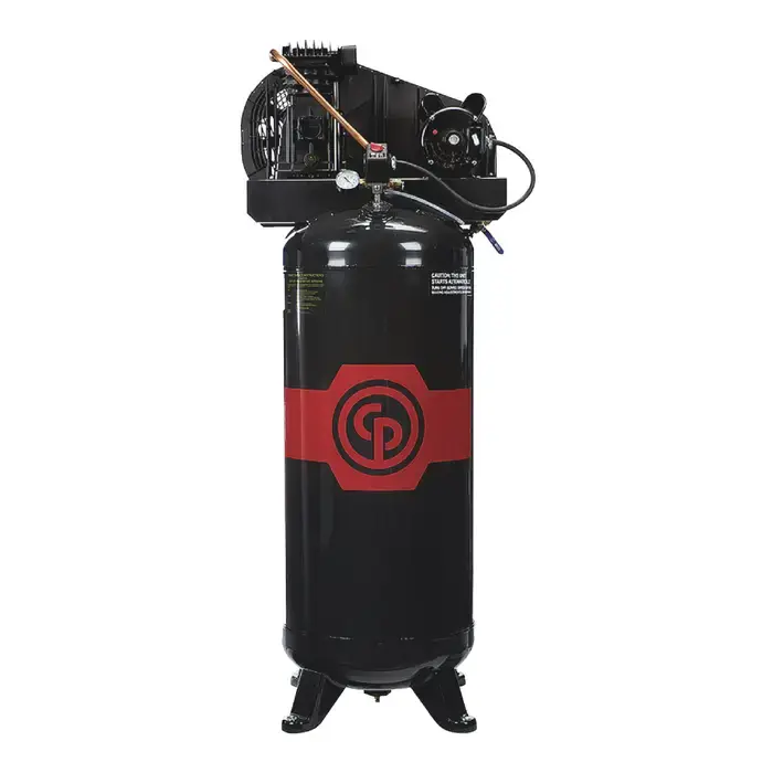 CHICAGO PNEUMATIC RCP-7583V4 80 Gallons Tank Capacity, 7.5 Horsepower, 25.3 CFM @ 100 PSI Air Delivery Stationary Compressor Certified