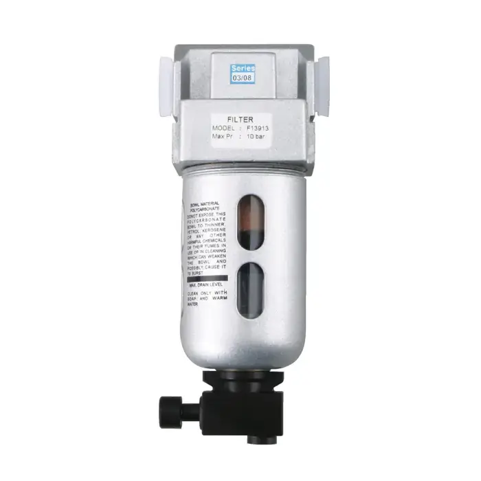 Certified TTC 60152 1/4" Port Size, 145 PSI Maximum Input Pressure, Metal Bowl Material Filter