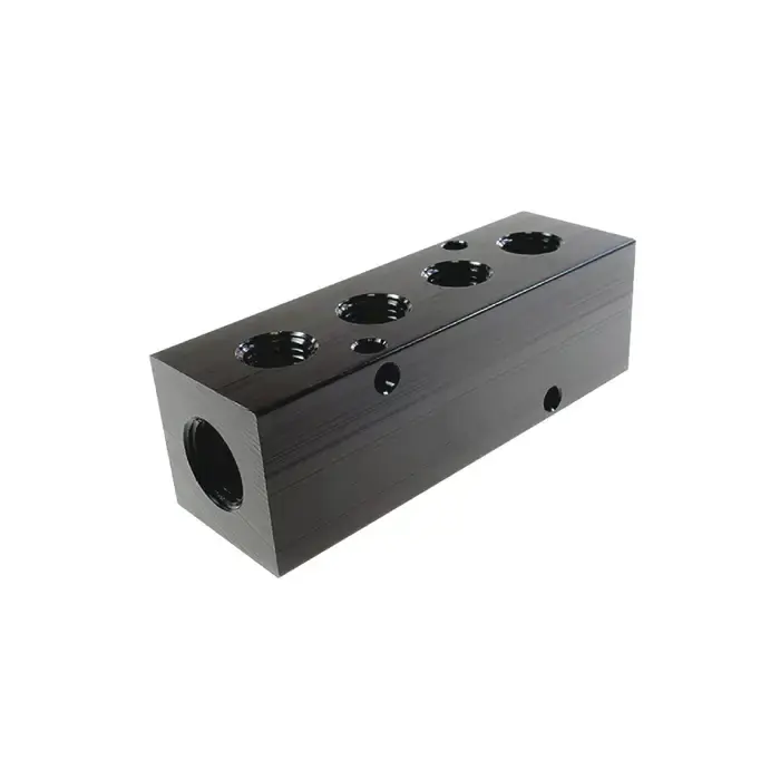 COILHOSE PNEUMATICS 3043 3/8" Inlet Size, 1/4" Outlet Size, 4 No. of Outlets Manifold Free Returns