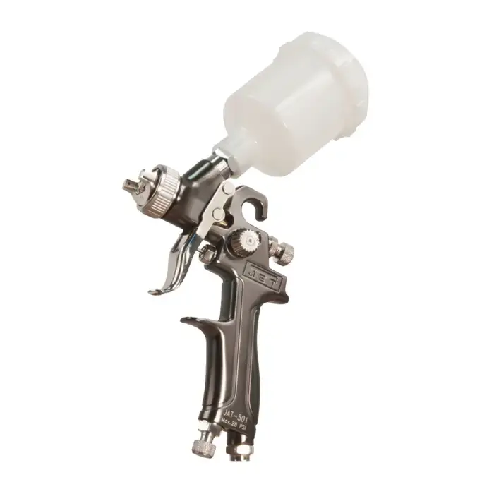 Super Sale JET 505501 3.8 CFM Air Consumption, Chrome Plated Die Casting Body Material, 28 PSI Maximum Pressure Paint Spray Gun