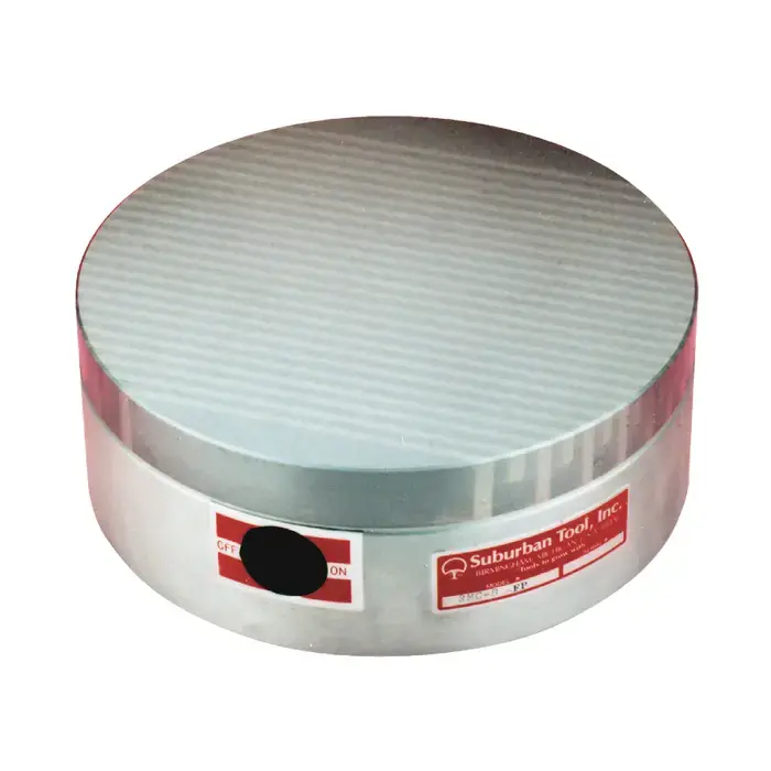 SUBURBAN RMC-6 6-1/4" Diameter 3" Height Round Permanent Magnetic Chuck Limited Offer