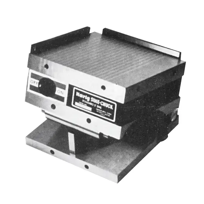 HARIG 105-100 6" x 6" x 6" Magnetic Sine Chuck Free Returns