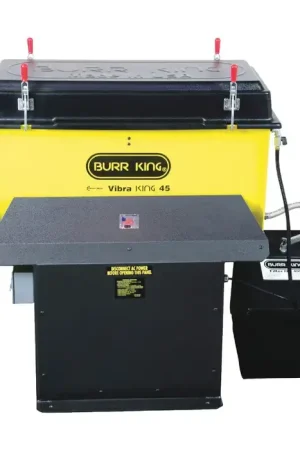 Big Sale BURR KING 85323 254 Quarts/8.5 Cubic Feet Volume Capacity, 3 Horsepower, [Wet Dry Operation] Wet Dry Operation, Tumbler