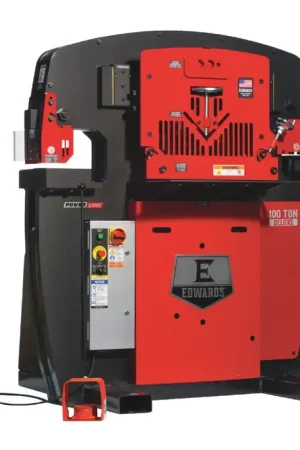 EDWARDS IW100DX-3P575-AC 100 Ton Punching Pressure Stationary Ironworker Discount