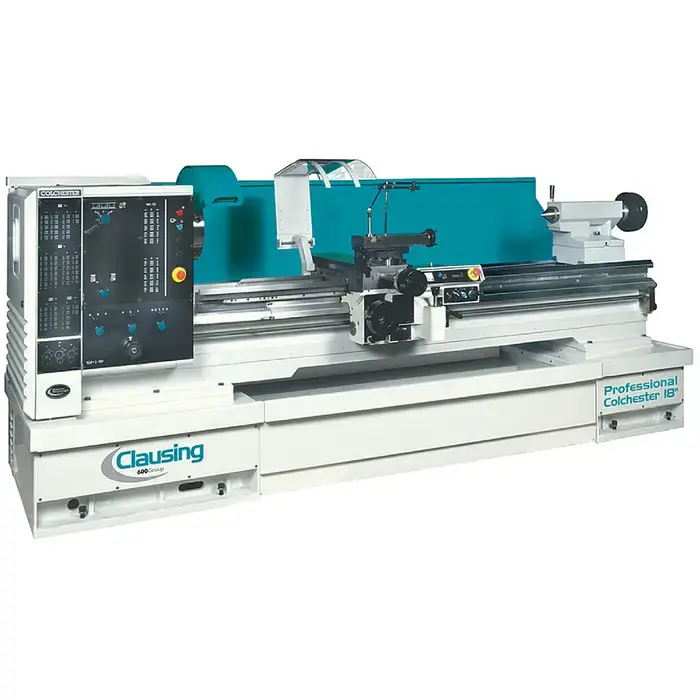 Big Sale CLAUSING 8055VSJ 18" Swing Over Bed 80" Distance Between Centers Engine & Toolroom Production Lathe