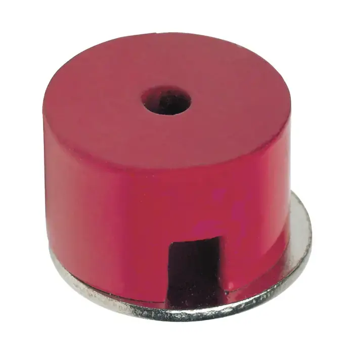 Don't Miss Out TTC 824 1-1/4" Dia., 9/32" Hole Dia., 62 lbs. Avg. Pull Force Button Magnet